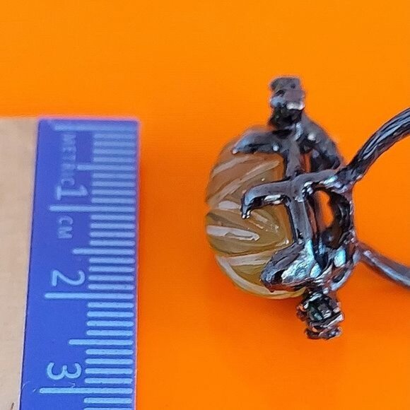 Natural Not Enhanced Lemon Quartz Ring 925 Sterling Silver Size 8.5 - Picture 7 of 10